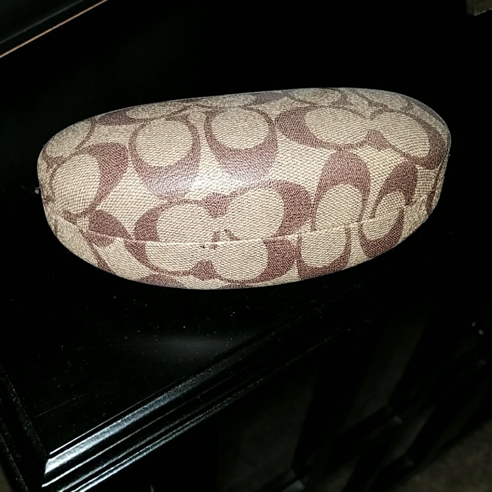 Coach sunglass case